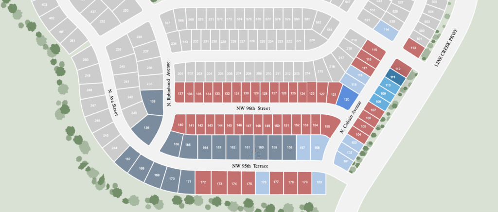 Woodhaven Site Map